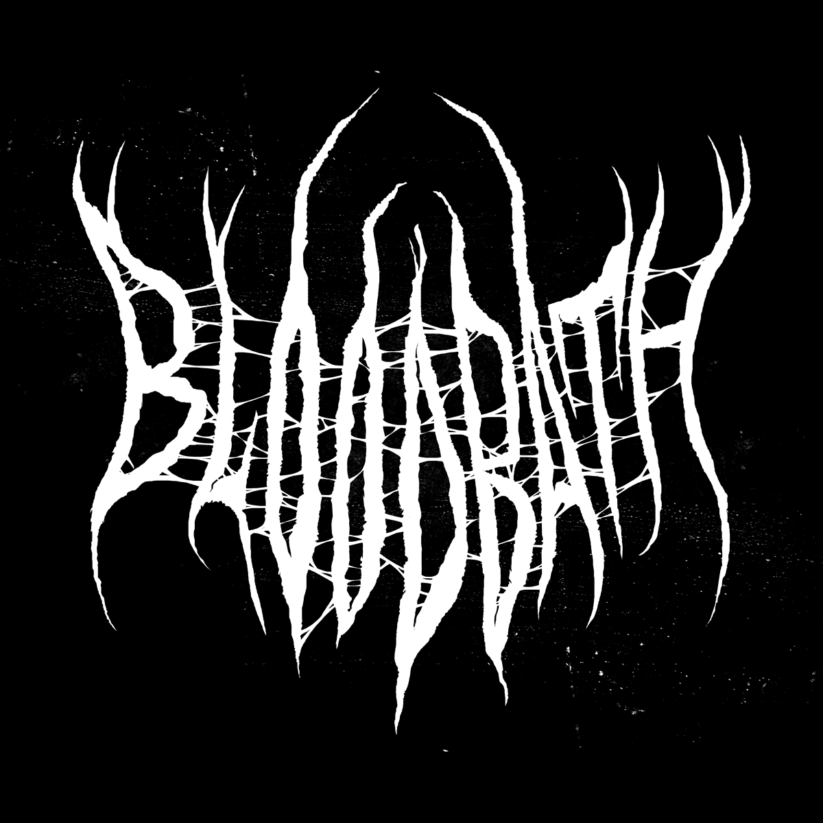 Bloodbath gothic literary publication hand-drawn logotype